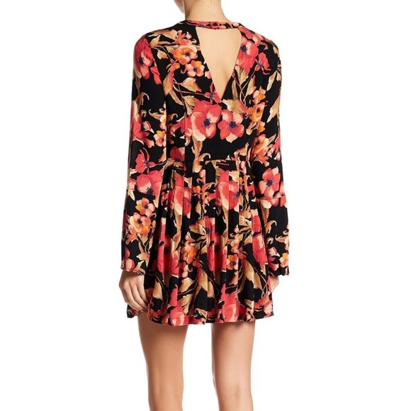 Free People Tegan Long Sleeve Mini Dress - Picture 2 of 5